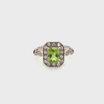 Peridot Silver Ring