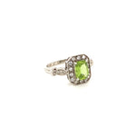 Peridot Silver Ring