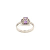 Amethyst Silver Ring