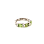 Peridot Silver Ring