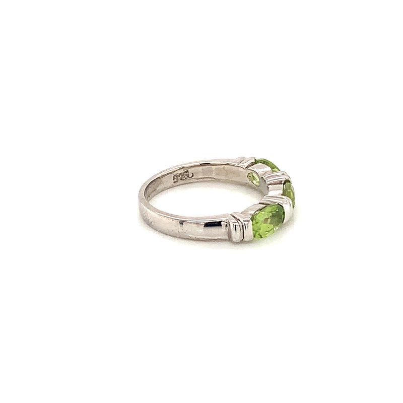 Peridot Silver Ring