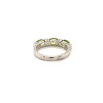 Peridot Silver Ring