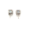 Blue Topaz Silver Earring