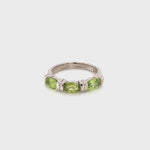 Peridot Silver Ring