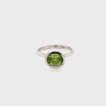 Peridot Silver Ring