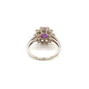 Amethyst Gold Plated Silver Ring