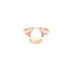 Moonstone Gold Plated Silver Ring