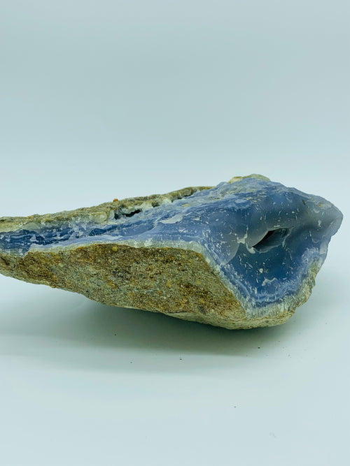 Blue Chalcedony Crystal