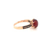 Rhodolite Garnet Gold Plated Silver Ring