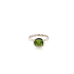 Peridot Silver Ring