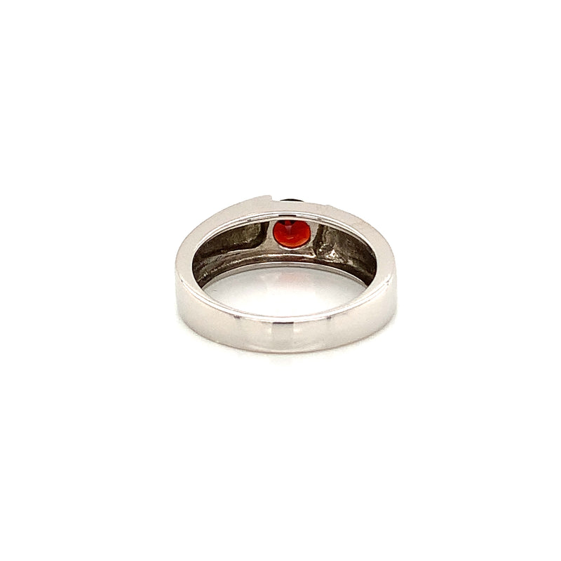 Rhodolite Garnet Silver Ring