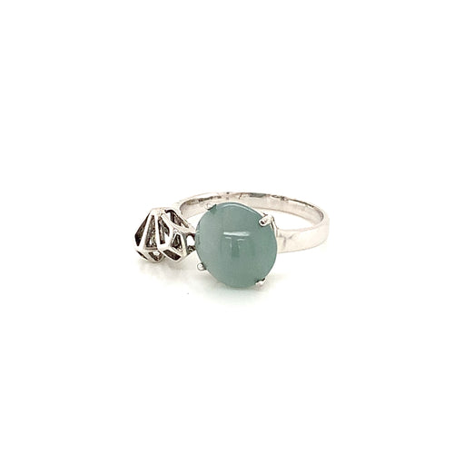 Jade Silver Ring