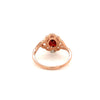 Rhodolite Garnet Gold Plated Silver Ring