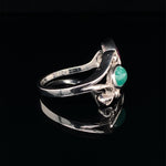 Multicolor gemstone 925 Silver Ring