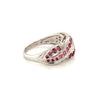 Pink Sapphire Silver Ring