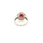 Rhodalite Garnet Silver Ring