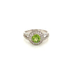 Peridot Silver Ring