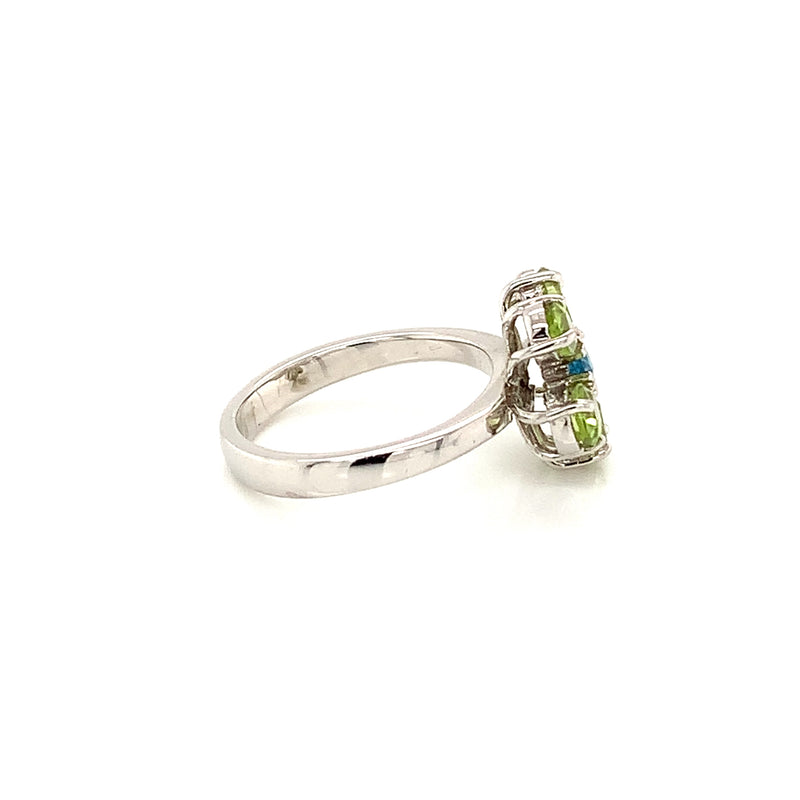 Peridot Silver Ring