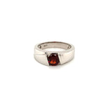 Rhodolite Garnet Silver Ring