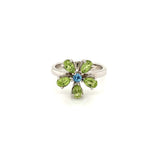 Peridot Silver Ring