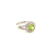 Peridot Silver Ring