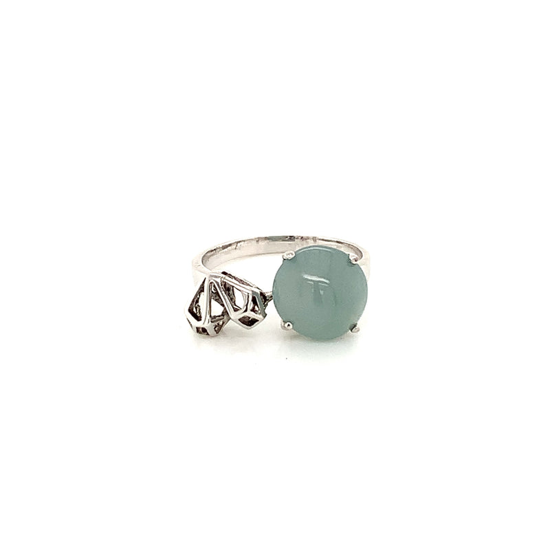 Jade Silver Ring