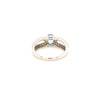 Blue Topaz Silver Ring